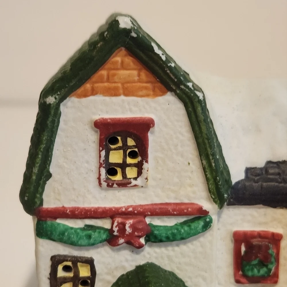 Vintage Christmas Town Hotel Decoration